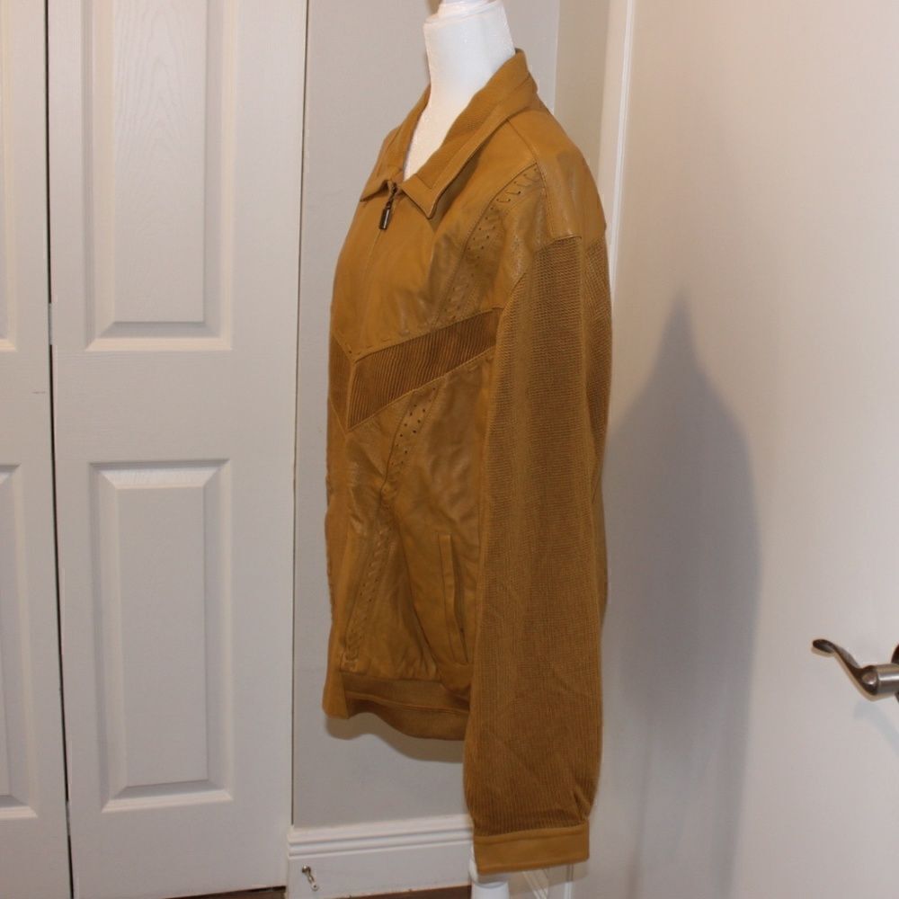 Maxini Leather Jacket Men Size Large - Picture 7 of 16